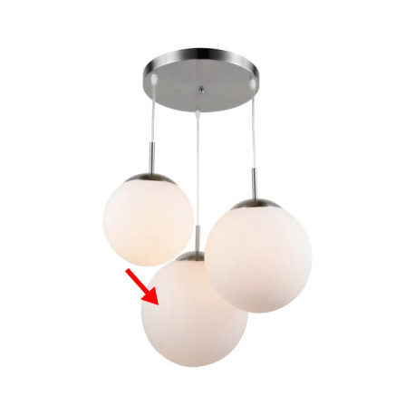 Náhradní sklo pro 1581-3, ø25cm