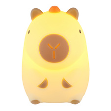 Stolní lampa, světle hnědý plast, vypínač, dotykové zapnutí/vypnutí, dotykový stmívač, RGB časovač, bez adaptéru, USB-A 2.0 - USB-C, CR18650 1200mAh 3,7V baterie, DxŠxV:9x11x12,5cm, RGBW LED 1,5W 230V, zdroj 35lm, výstup 20lm