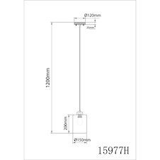 Závěsné svítidlo, hnědé dřevo, matné bílé sklo, černý textilní kabel, nastavitelná výška, Ø:15cm, V:120cm, bez žárovky 1xE27, max. 60W 230V