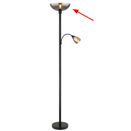 Náhradní sklo pro 58903, Ø:30cm