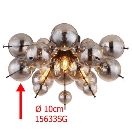 Náhradní sklo, Ø:10cm
