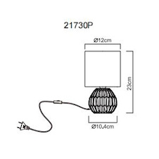 Stolní lampa, růžová keramika, růžový textil, bílý PVC kabel, kolébkový vypínač na kabelu, Ø:12cm, V:23cm, délka kabelu 130cm, bez žárovky 1xE14, max. 40W 230V