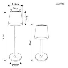 Solární svítidlo, kov/plast světle zelené, saténový plast, posuvný vypínač, baterie CR18650 1200mAh 3,7V, IP44, lze použít s 1 nebo 2 sloupy, proto jsou možné 2 montážní výšky 41cm / 26cm, ø:11cm, V:41cm, včetně 10xLED 0,06W 3V 3000K